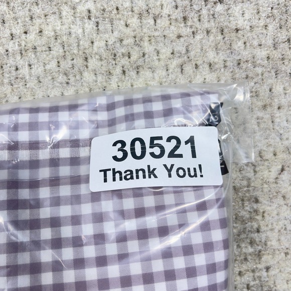 Untuckit Shirt Men Large Gray White Button Up Gingham Check Dress Casual Poplin - Picture 9 of 9